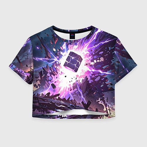Женский топ Магический куб / 3D-принт – фото 1