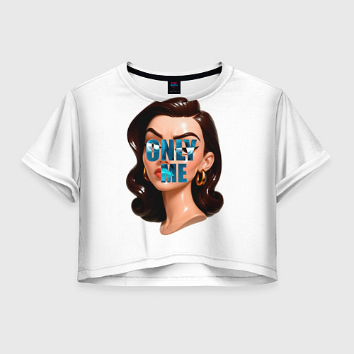 Женский топ Only Me / 3D-принт – фото 1