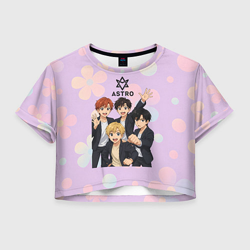 Женский топ Astro anime / 3D-принт – фото 1