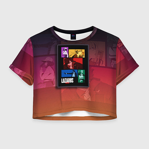 Женский топ Lazarus Art / 3D-принт – фото 1