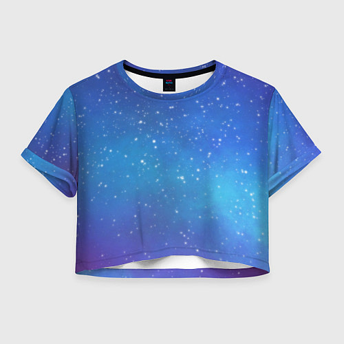 Женский топ Ночное сияние / 3D-принт – фото 1