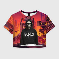 Женский топ Bones скелет