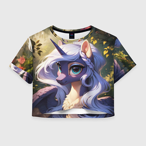 Женский топ Принцесса пони - Мой Маленький Пони / 3D-принт – фото 1