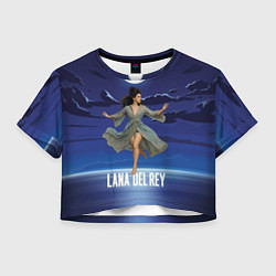 Женский топ Lana Del Rey танцует под луной