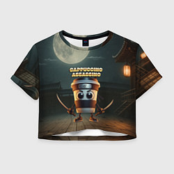 Женский топ Cappuccino Assassino мем