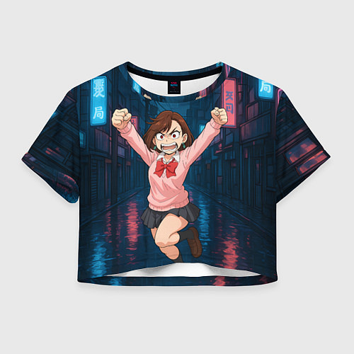 Женский топ Сиратори Айра в ярости / 3D-принт – фото 1