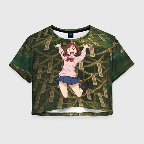 Женский топ Сиратори Айра испуганная в полете / 3D-принт – фото 1