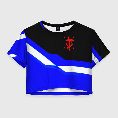 Женский топ Doom sport geometry / 3D-принт – фото 1