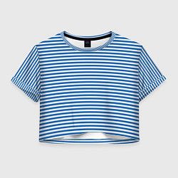 Женский топ Тельняшка десантника с полосами