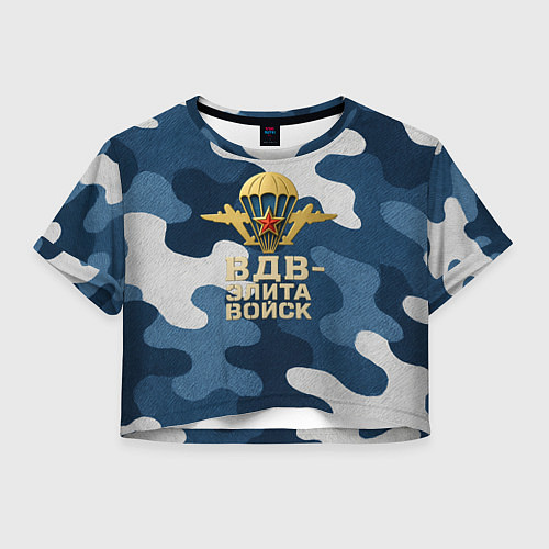 Женский топ ВДВ - элита войск / 3D-принт – фото 1