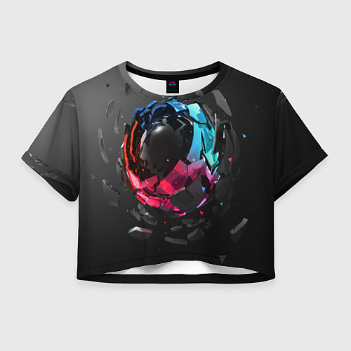 Женский топ Abstract graphics / 3D-принт – фото 1