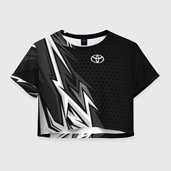 Женский топ Toyota - монохром