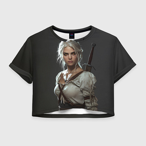 Женский топ Цири строгий взгляд / 3D-принт – фото 1