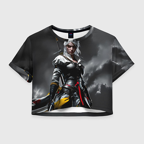 Женский топ Цири из Ведьмака / 3D-принт – фото 1