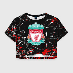Женский топ Liverpool штрихи красок