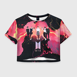 Женский топ BTS k-pop music