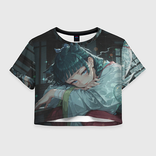 Женский топ Маомао с кошачьими ушками / 3D-принт – фото 1