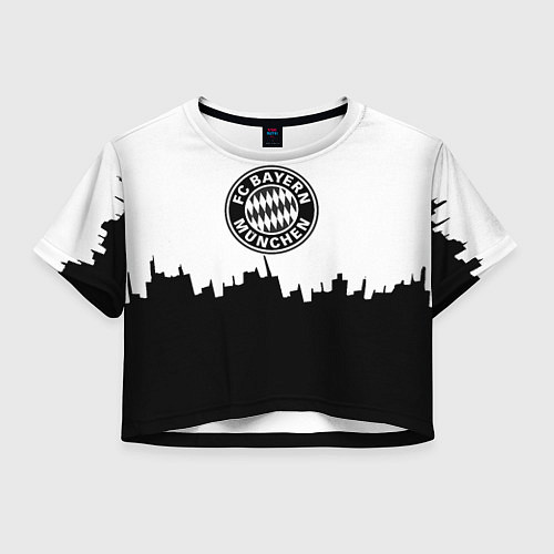 Женский топ Bayern Mnchen пиксели / 3D-принт – фото 1