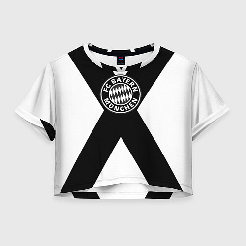 Женский топ Бавария Мюнхен полосы / 3D-принт – фото 1