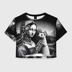 Женский топ Cecilia Gallerani - the lady with the ermine cyber