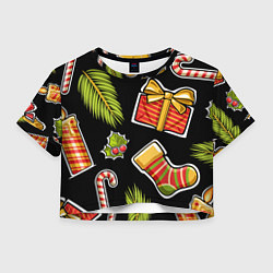 Женский топ Рождественский вайб