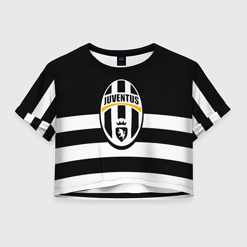 Женский топ Juventus линии / 3D-принт – фото 1