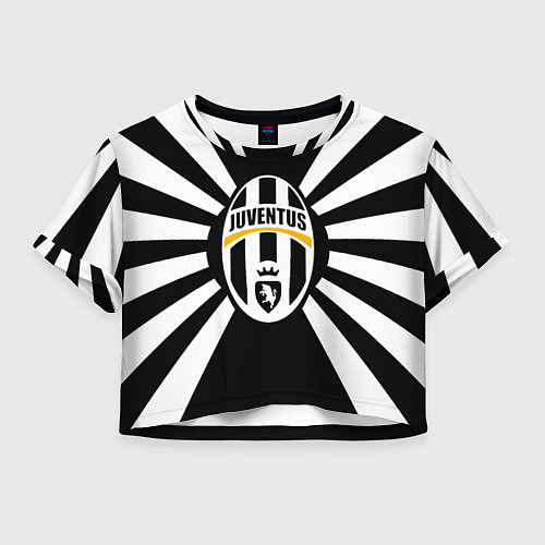 Женский топ Ювентус линии / 3D-принт – фото 1