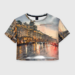 Женский топ Санкт-Петербург - мокрый снег