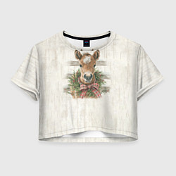 Женский топ Жеребёнок и новый год