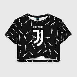 Женский топ Ювентус армейский стиль