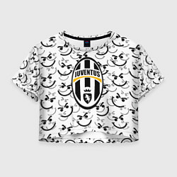 Женский топ Ювентус смайлы