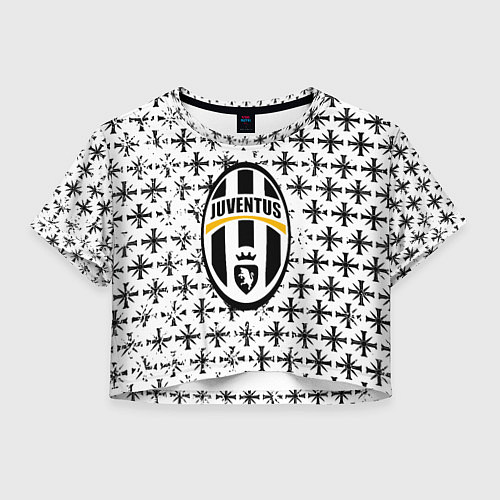 Женский топ Ювентус x Фаркрай паттерн / 3D-принт – фото 1
