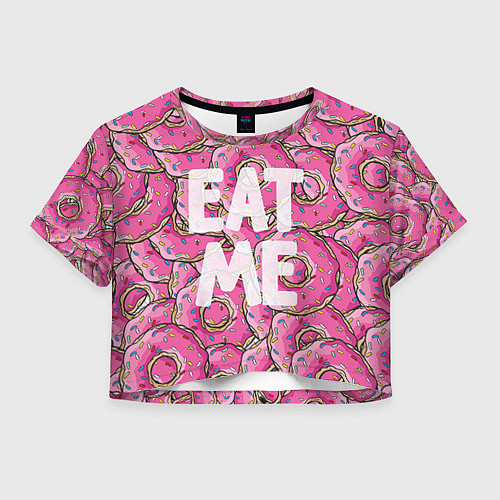 Женский топ Eat me, Homer / 3D-принт – фото 1