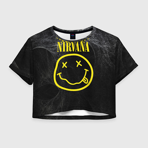 Женский топ Nirvana Smoke / 3D-принт – фото 1