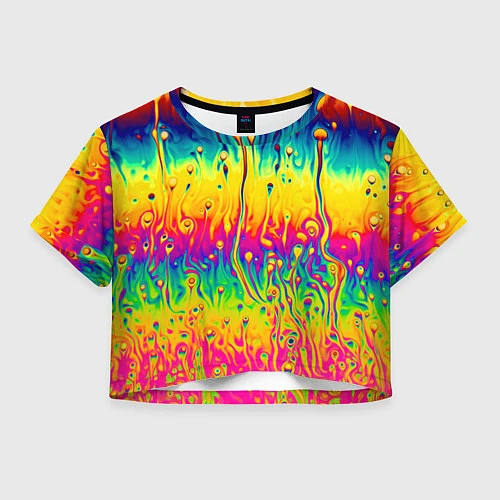 Женский топ Tie dye / 3D-принт – фото 1