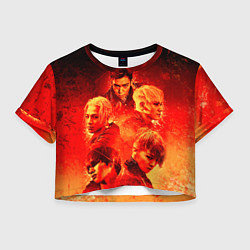 Женский топ Big Bang: Flame Boys