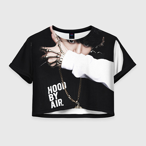 Женский топ BTS: Hood by air / 3D-принт – фото 1