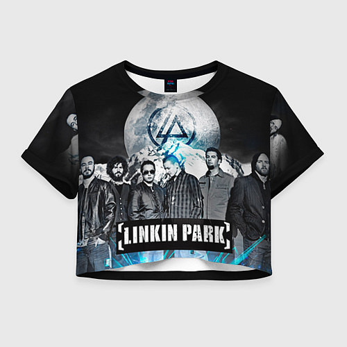 Женский топ Linkin Park: Moon / 3D-принт – фото 1