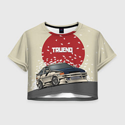 Женский топ Toyota Trueno ae86