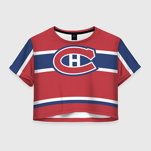 Женский топ Montreal Canadiens / 3D-принт – фото 1