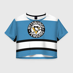 Женский топ Pittsburgh Penguins: White