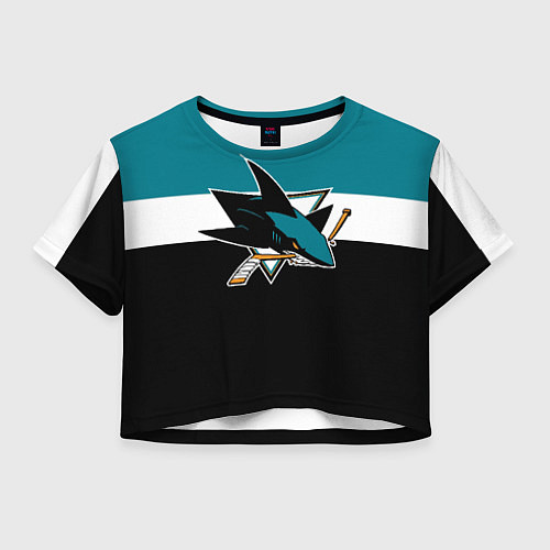 Женский топ San Jose Sharks / 3D-принт – фото 1