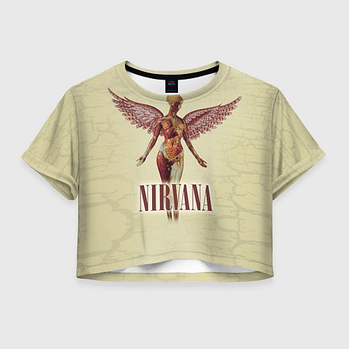 Женский топ Nirvana Angel / 3D-принт – фото 1