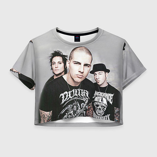 Женский топ Avenged Sevenfold / 3D-принт – фото 1
