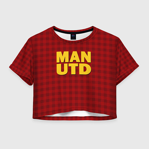 Женский топ MAN UTD / 3D-принт – фото 1