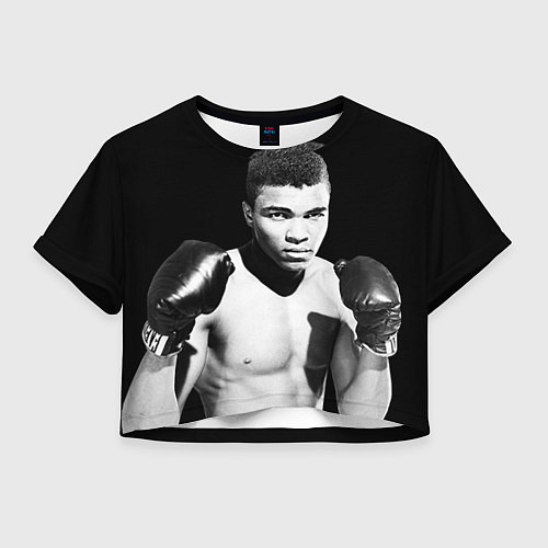 Женский топ Muhammad Ali / 3D-принт – фото 1