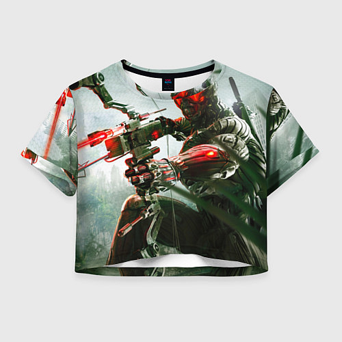 Женский топ Сrysis / 3D-принт – фото 1