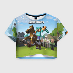 Женский топ Minecraft Rider