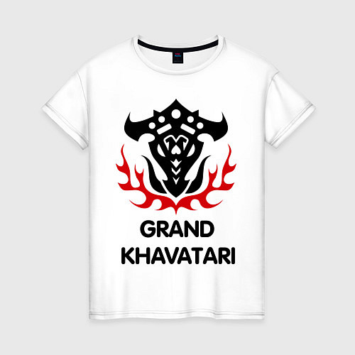 Женская футболка Orc Fighter - Grand Khavatari / Белый – фото 1