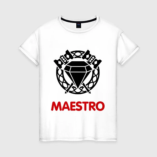 Женская футболка Dwarf Fighter - Maestro / Белый – фото 1